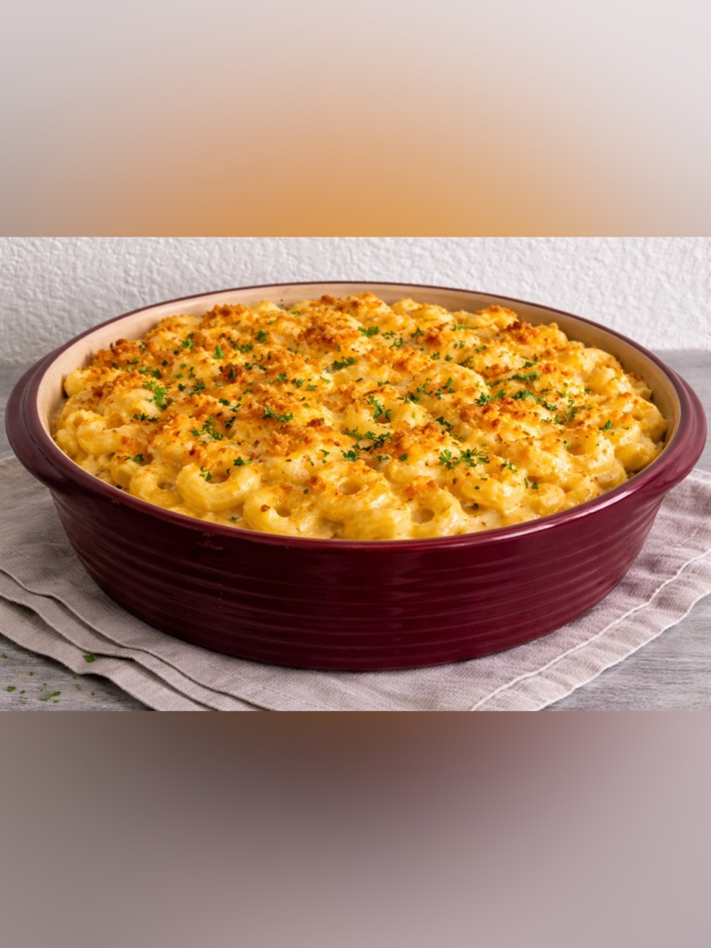 Pampered Chef Family Heritage Deep Dish Pie Plate – Cranberry Stoneware